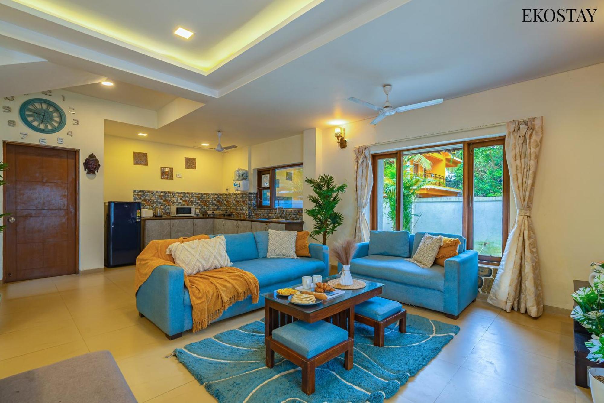 Eko Stay - Solace Villa I Charming Villa Close To Candolim Beach Exteriör bild