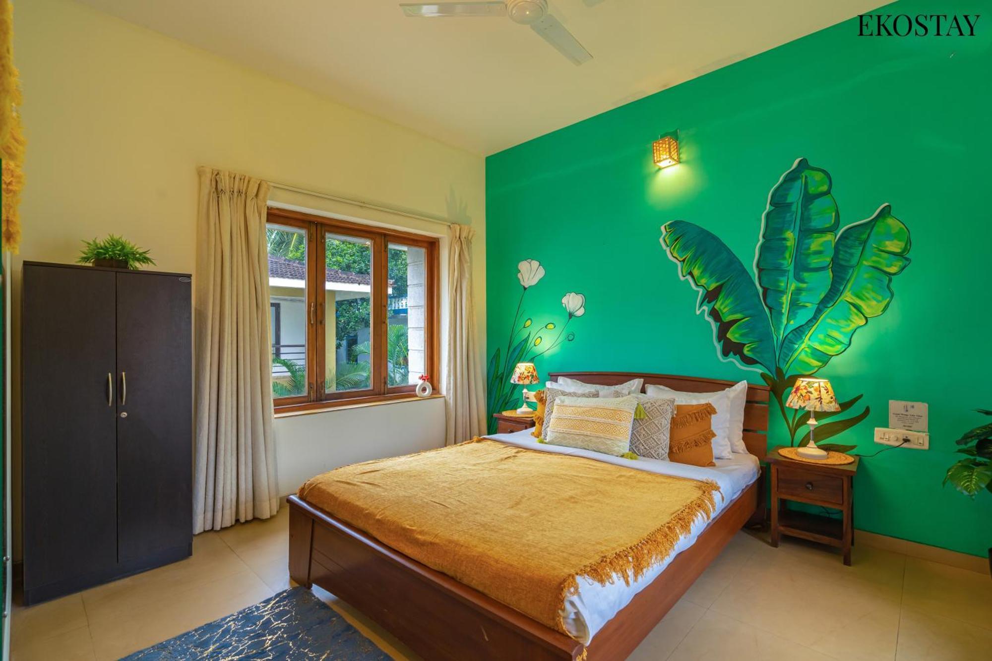 Eko Stay - Solace Villa I Charming Villa Close To Candolim Beach Exteriör bild