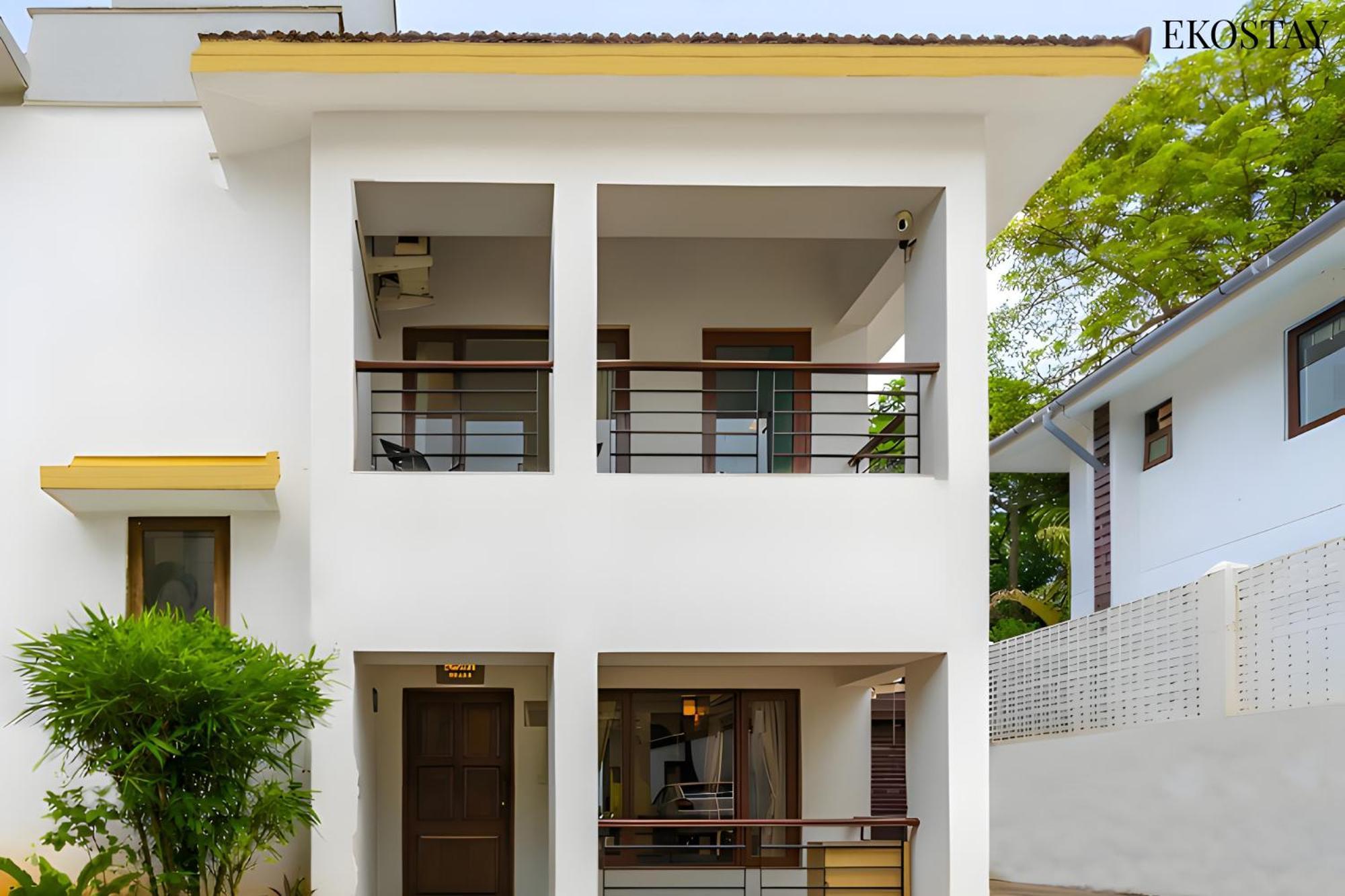 Eko Stay - Solace Villa I Charming Villa Close To Candolim Beach Exteriör bild