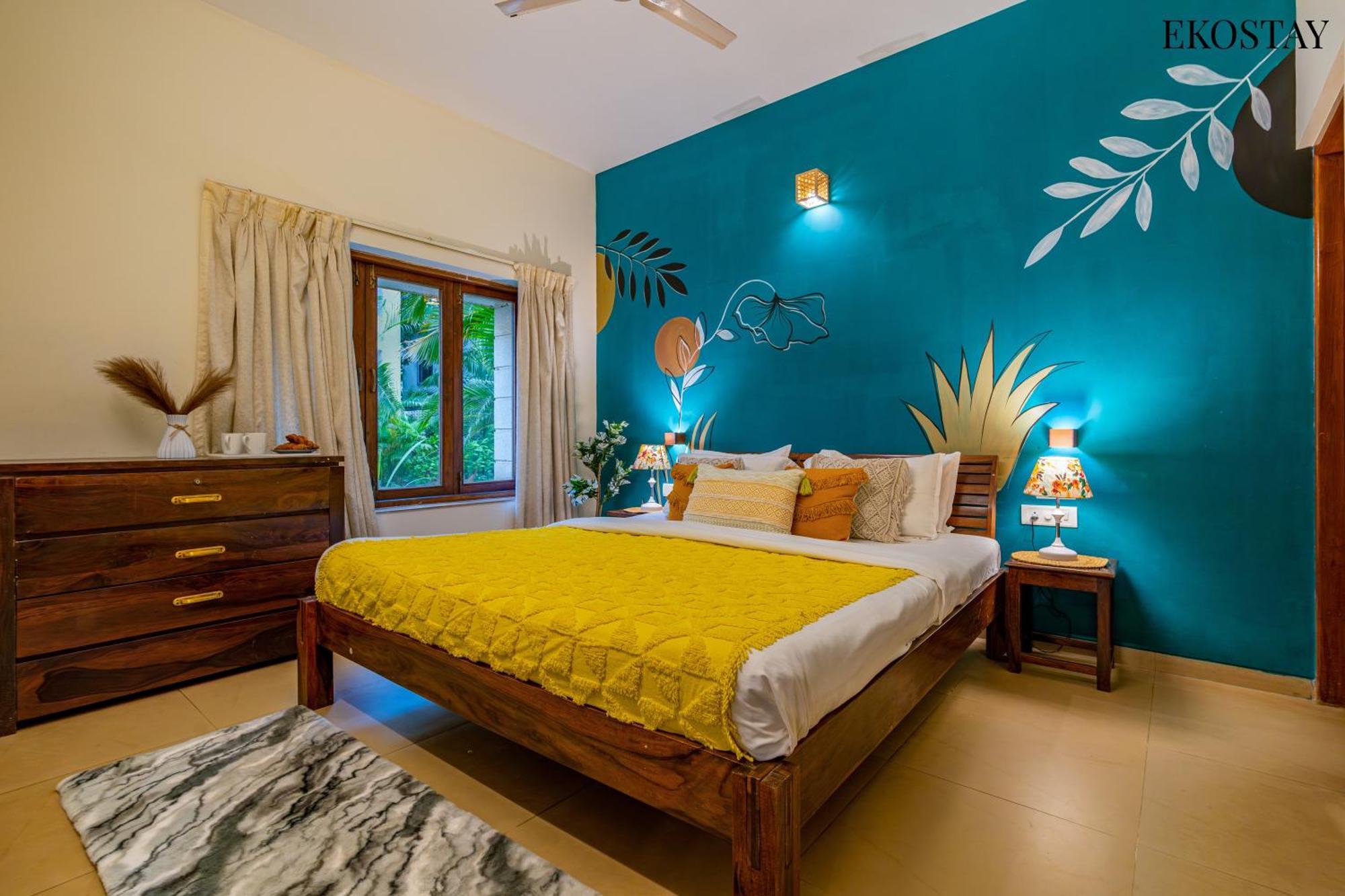 Eko Stay - Solace Villa I Charming Villa Close To Candolim Beach Exteriör bild
