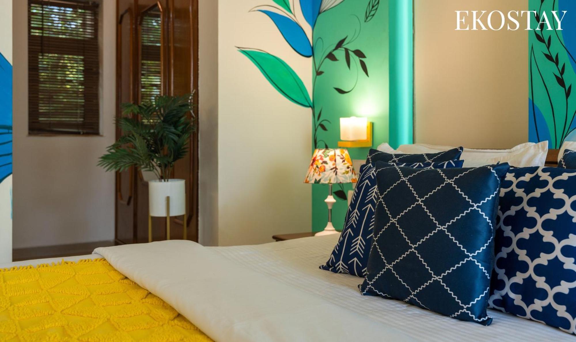 Eko Stay - Solace Villa I Charming Villa Close To Candolim Beach Exteriör bild