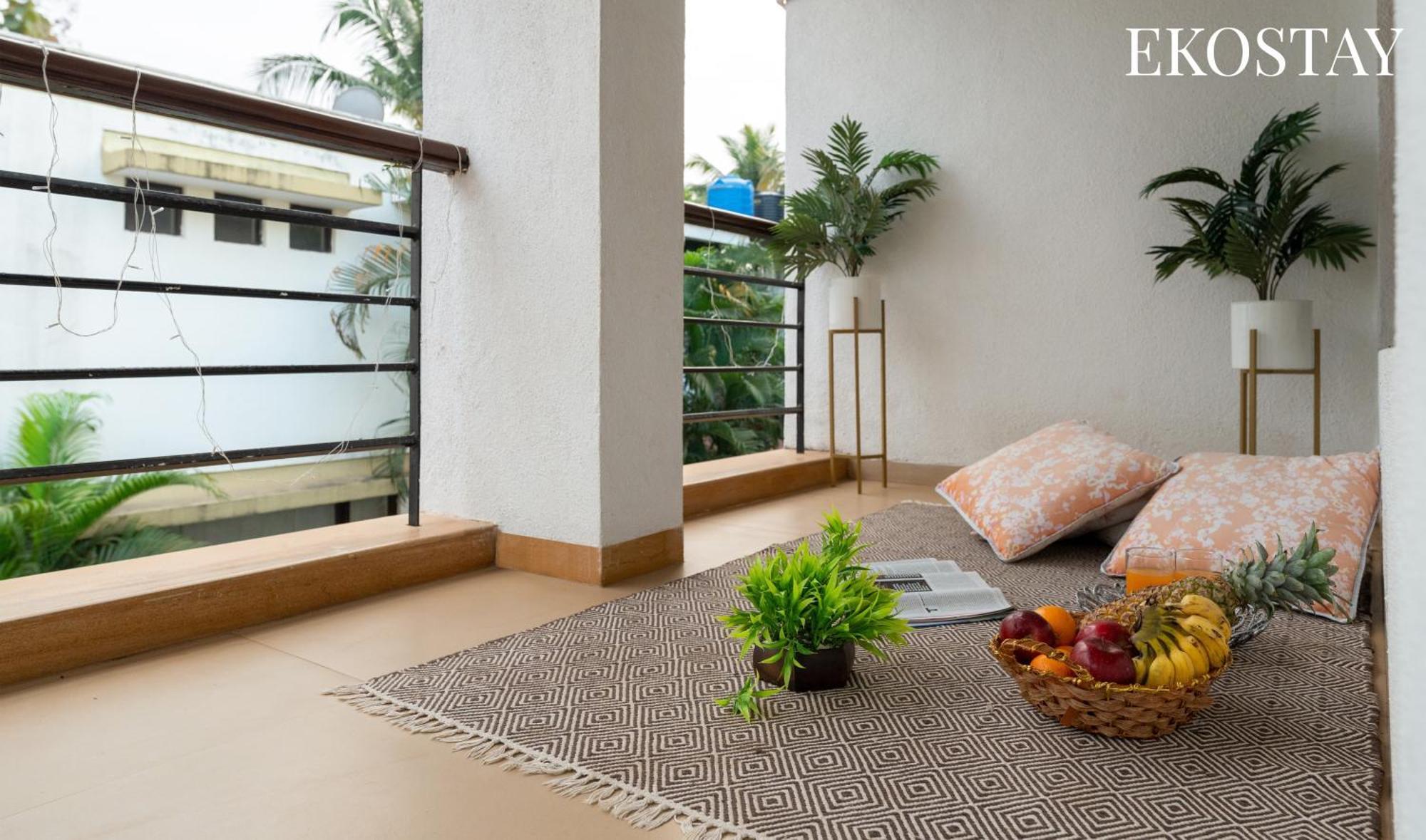 Eko Stay - Solace Villa I Charming Villa Close To Candolim Beach Exteriör bild