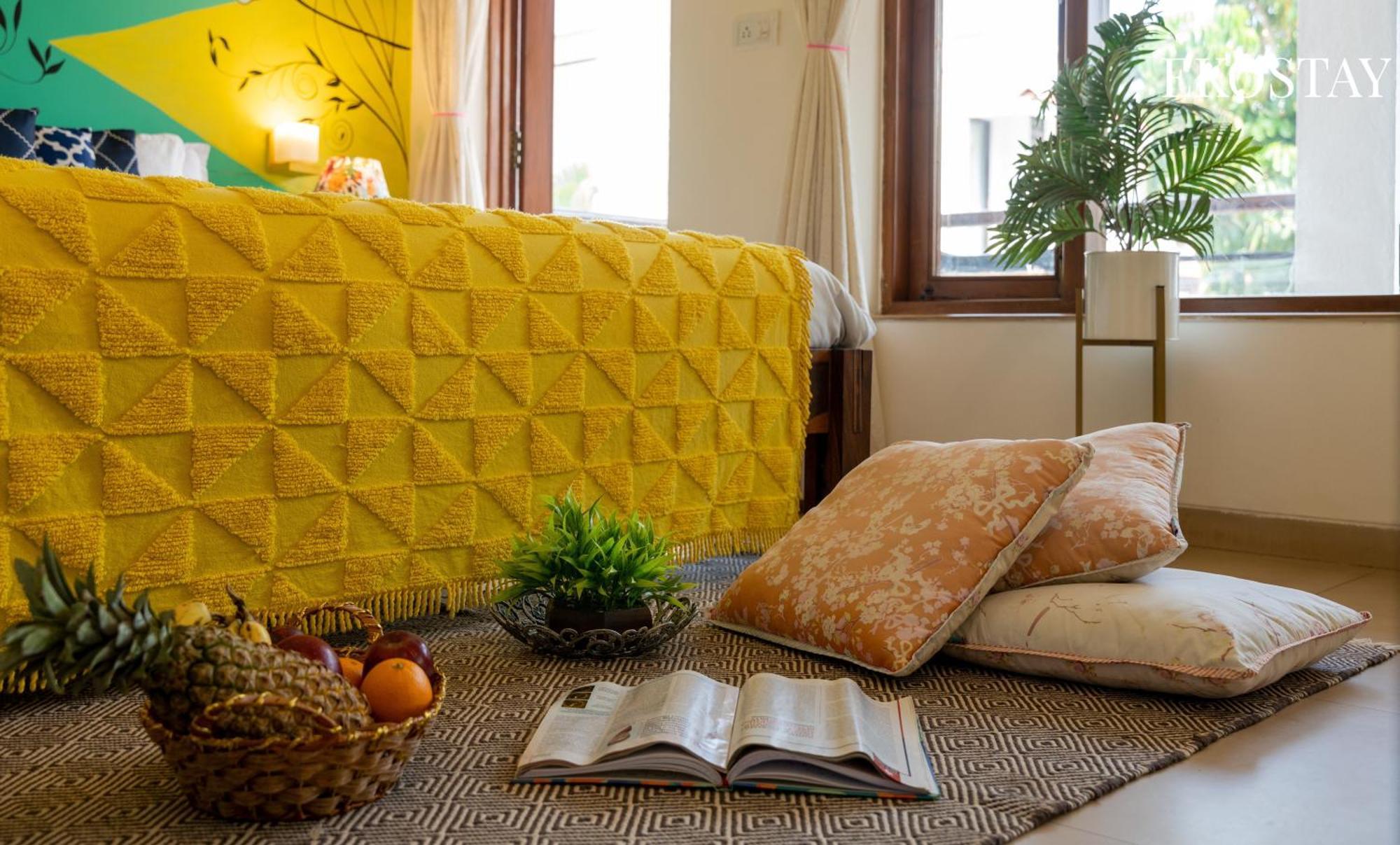 Eko Stay - Solace Villa I Charming Villa Close To Candolim Beach Exteriör bild