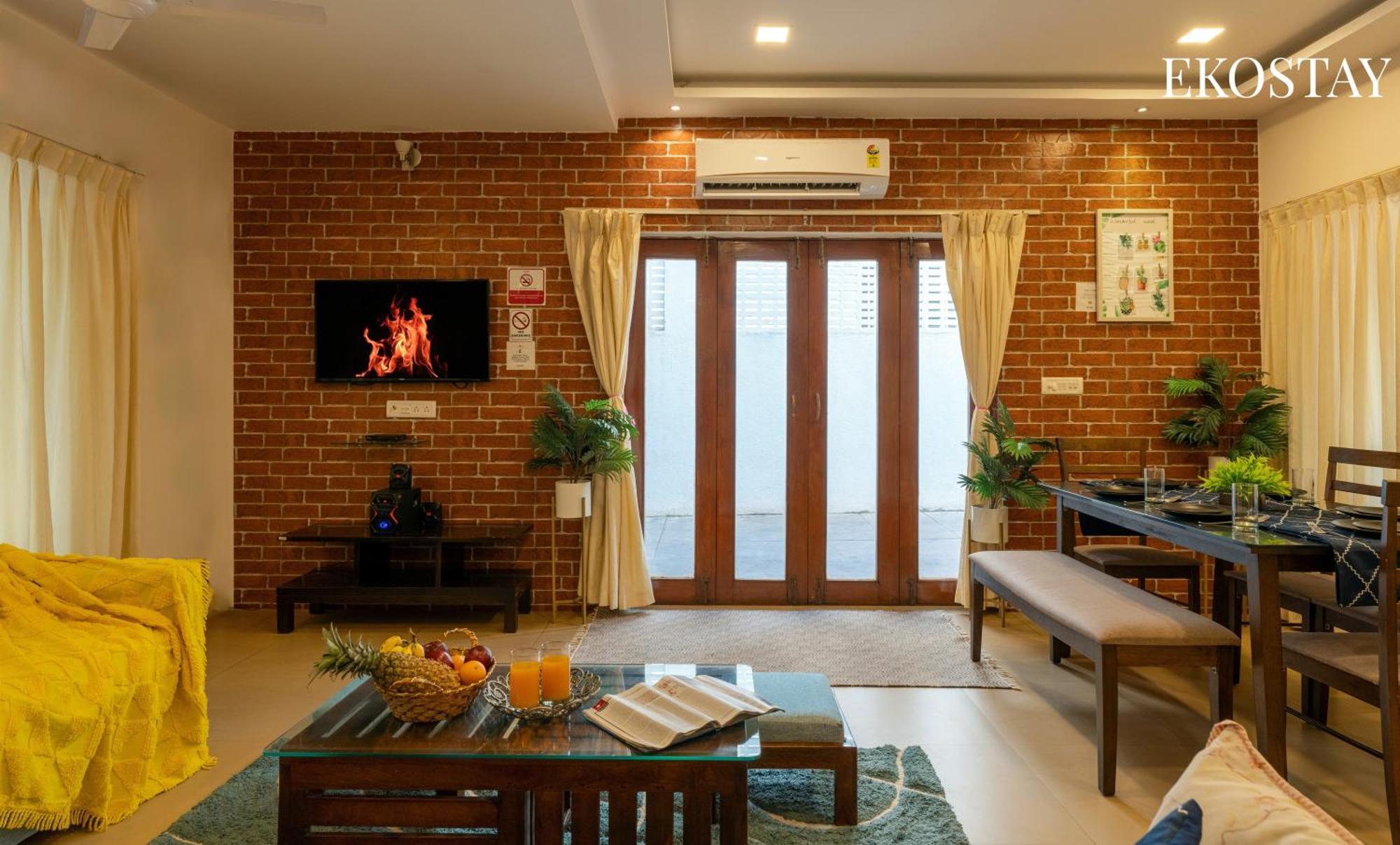 Eko Stay - Solace Villa I Charming Villa Close To Candolim Beach Exteriör bild