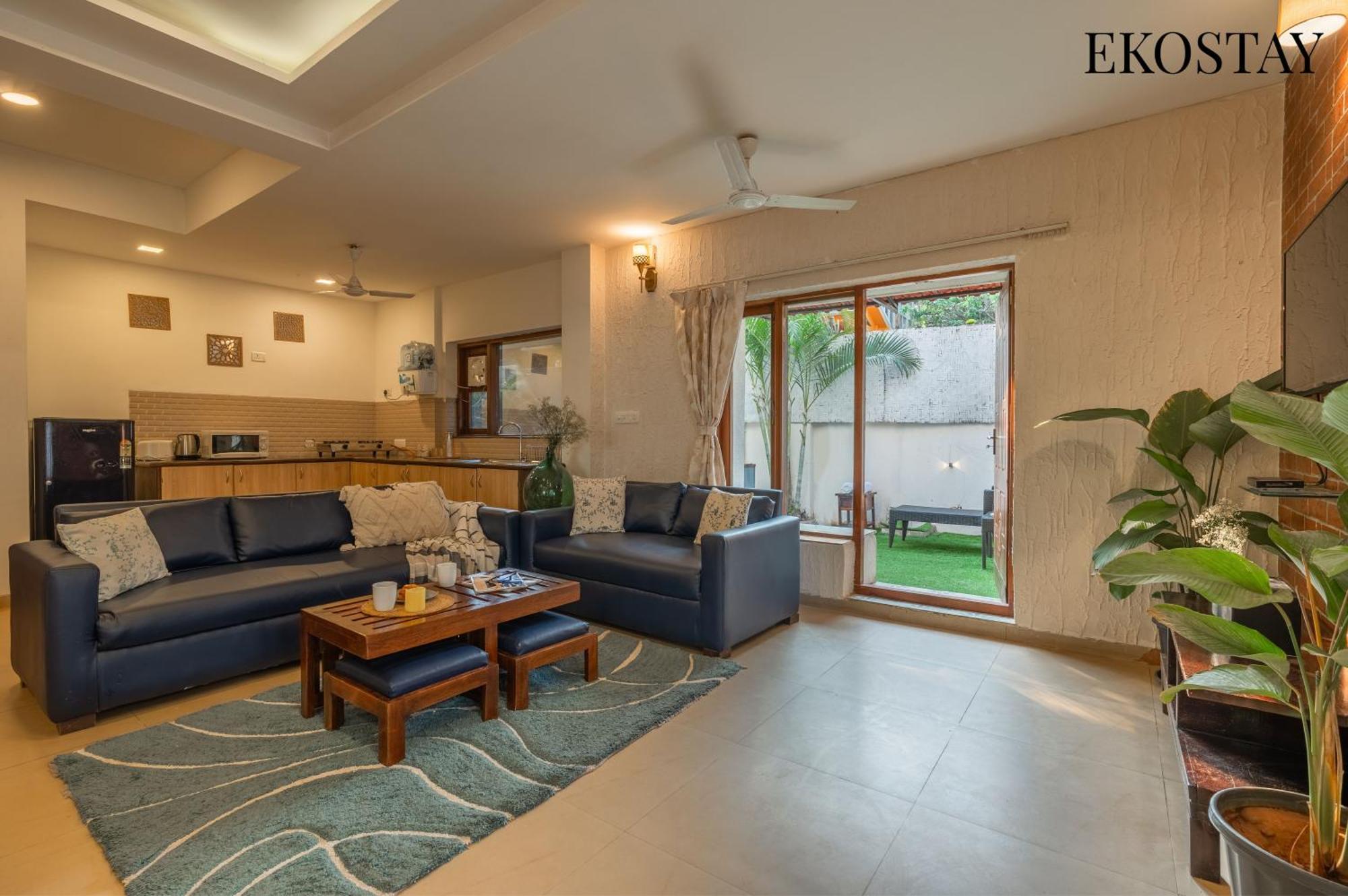 Eko Stay - Solace Villa I Charming Villa Close To Candolim Beach Exteriör bild