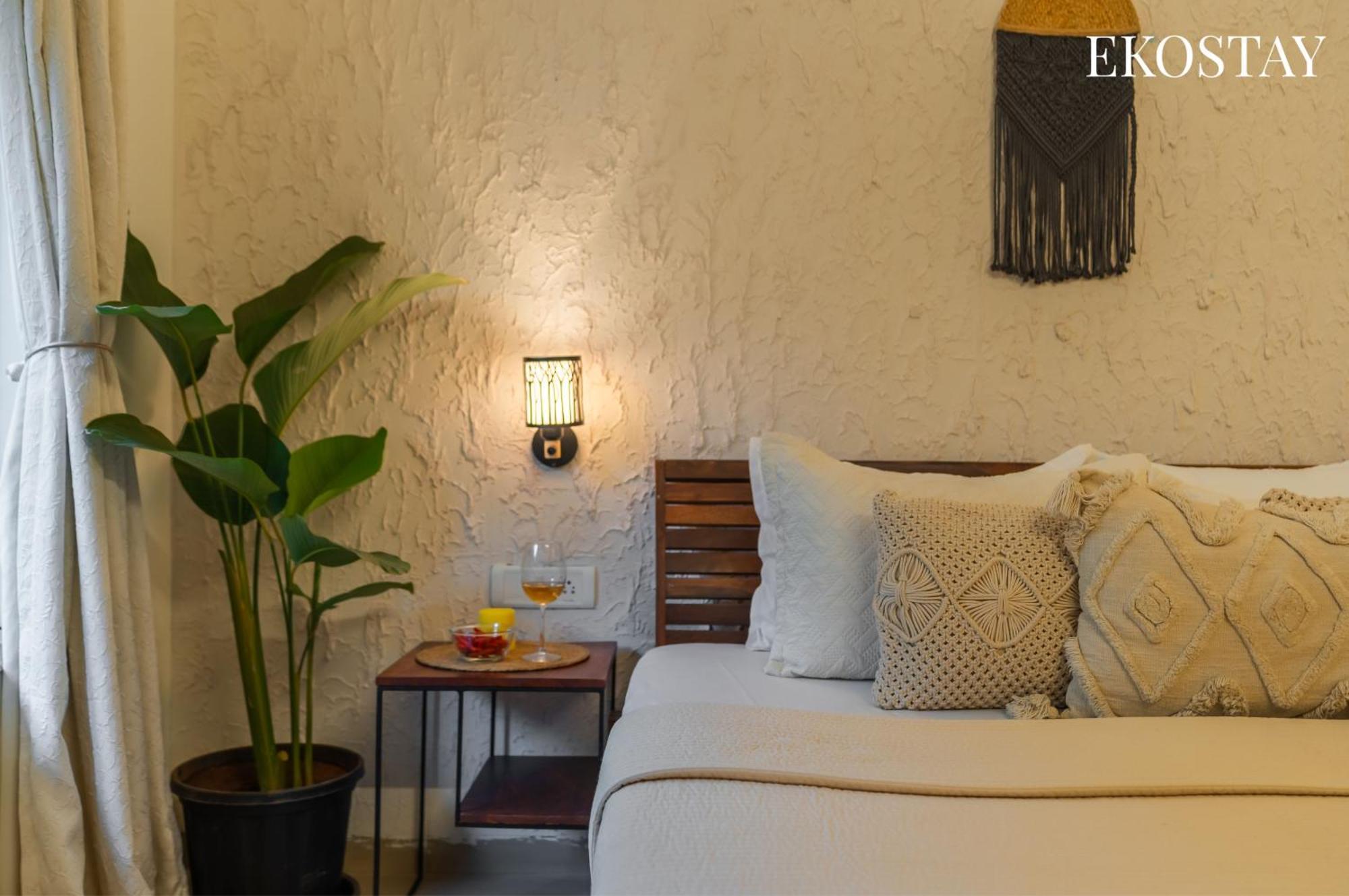 Eko Stay - Solace Villa I Charming Villa Close To Candolim Beach Exteriör bild