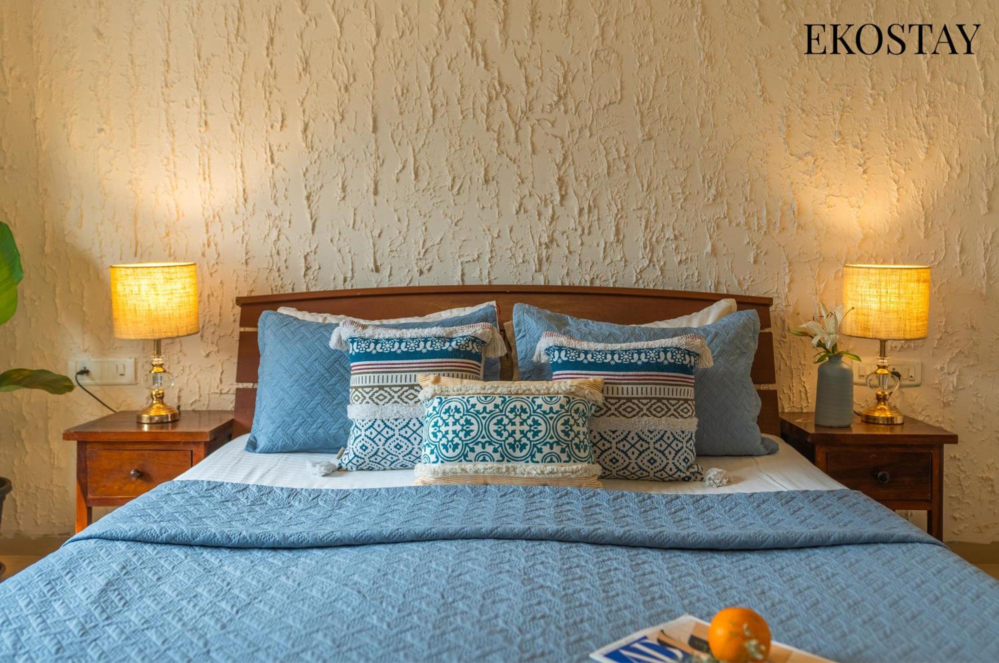 Eko Stay - Solace Villa I Charming Villa Close To Candolim Beach Exteriör bild