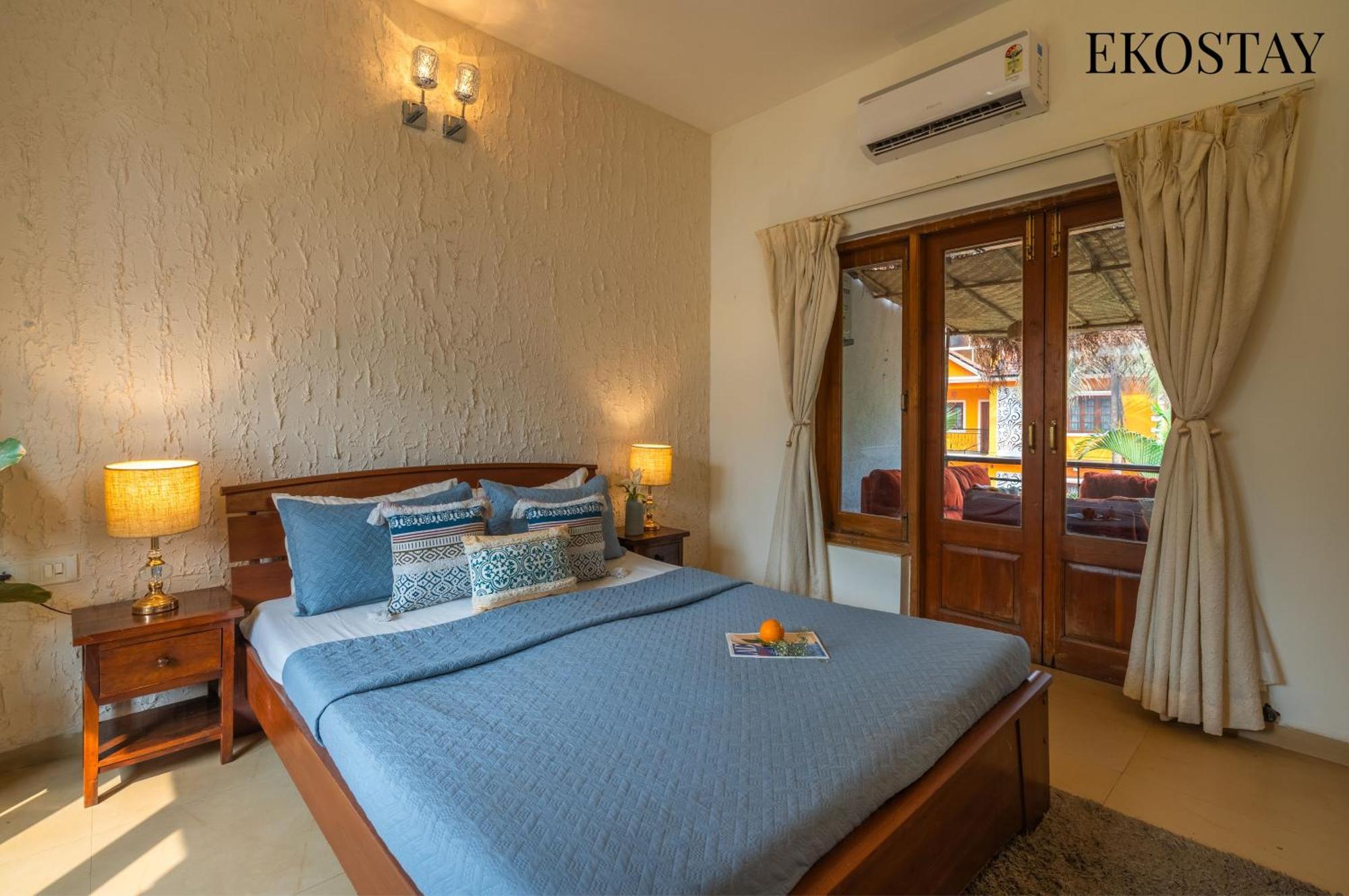Eko Stay - Solace Villa I Charming Villa Close To Candolim Beach Exteriör bild