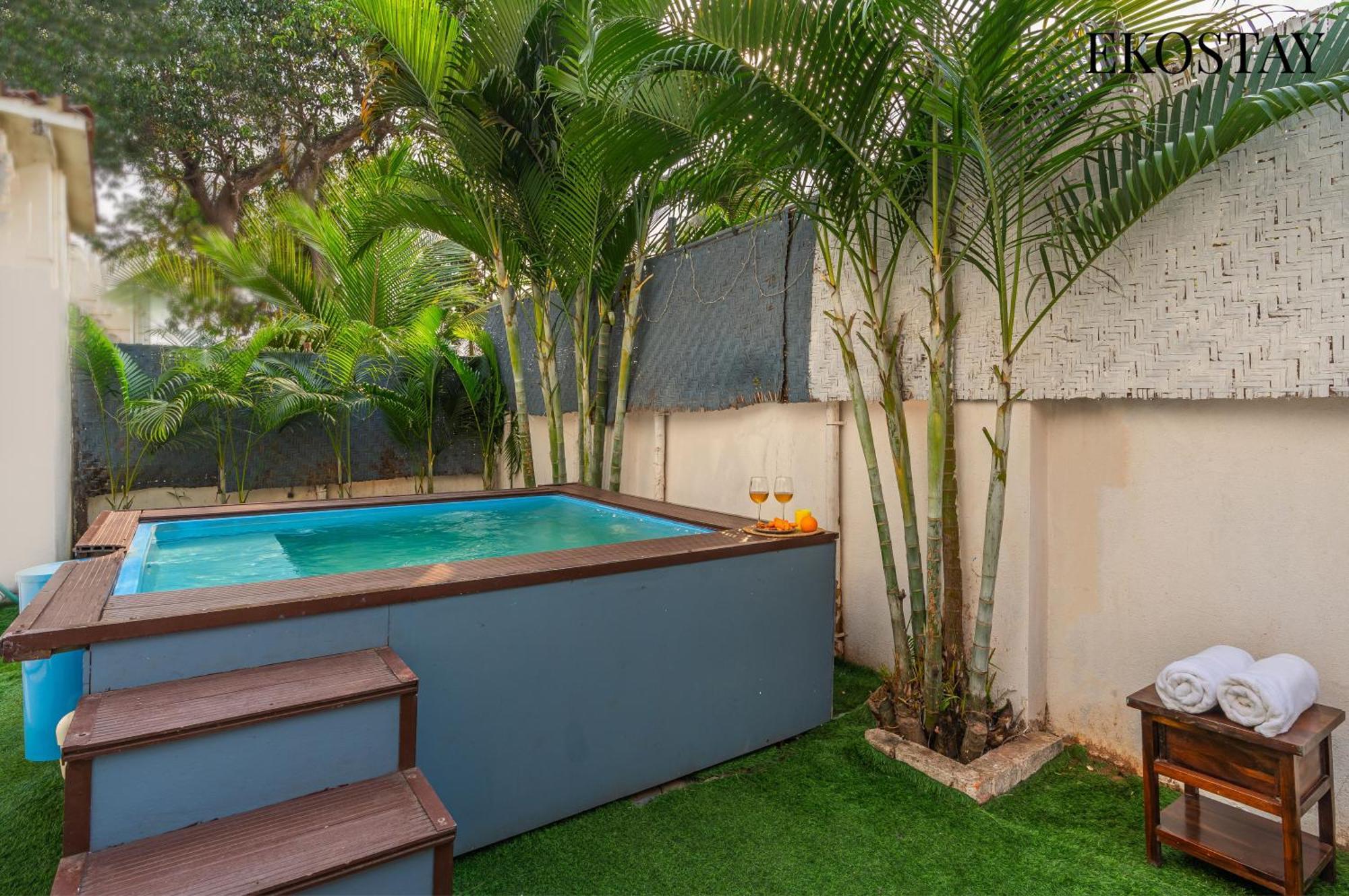 Eko Stay - Solace Villa I Charming Villa Close To Candolim Beach Exteriör bild