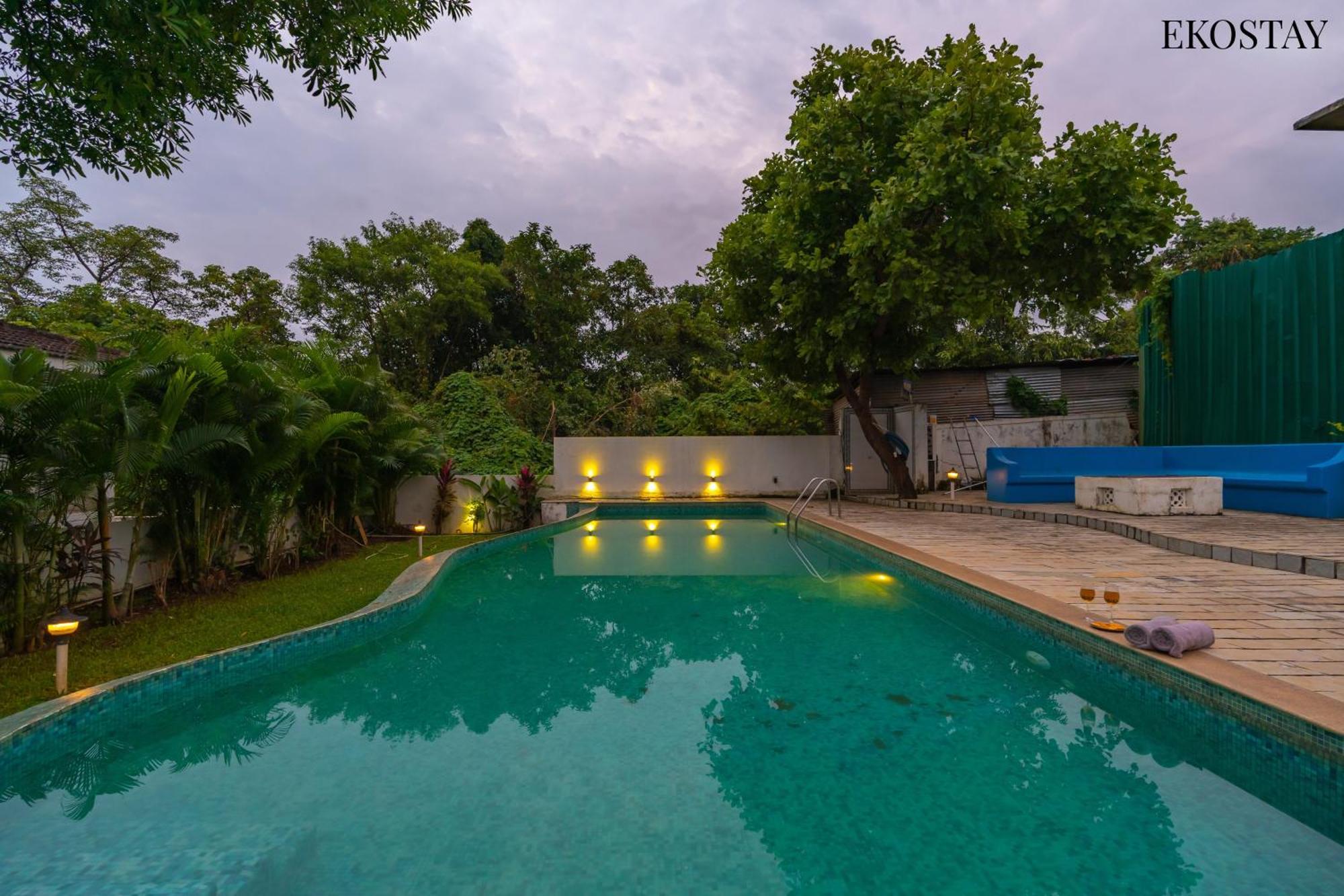 Eko Stay - Solace Villa I Charming Villa Close To Candolim Beach Exteriör bild