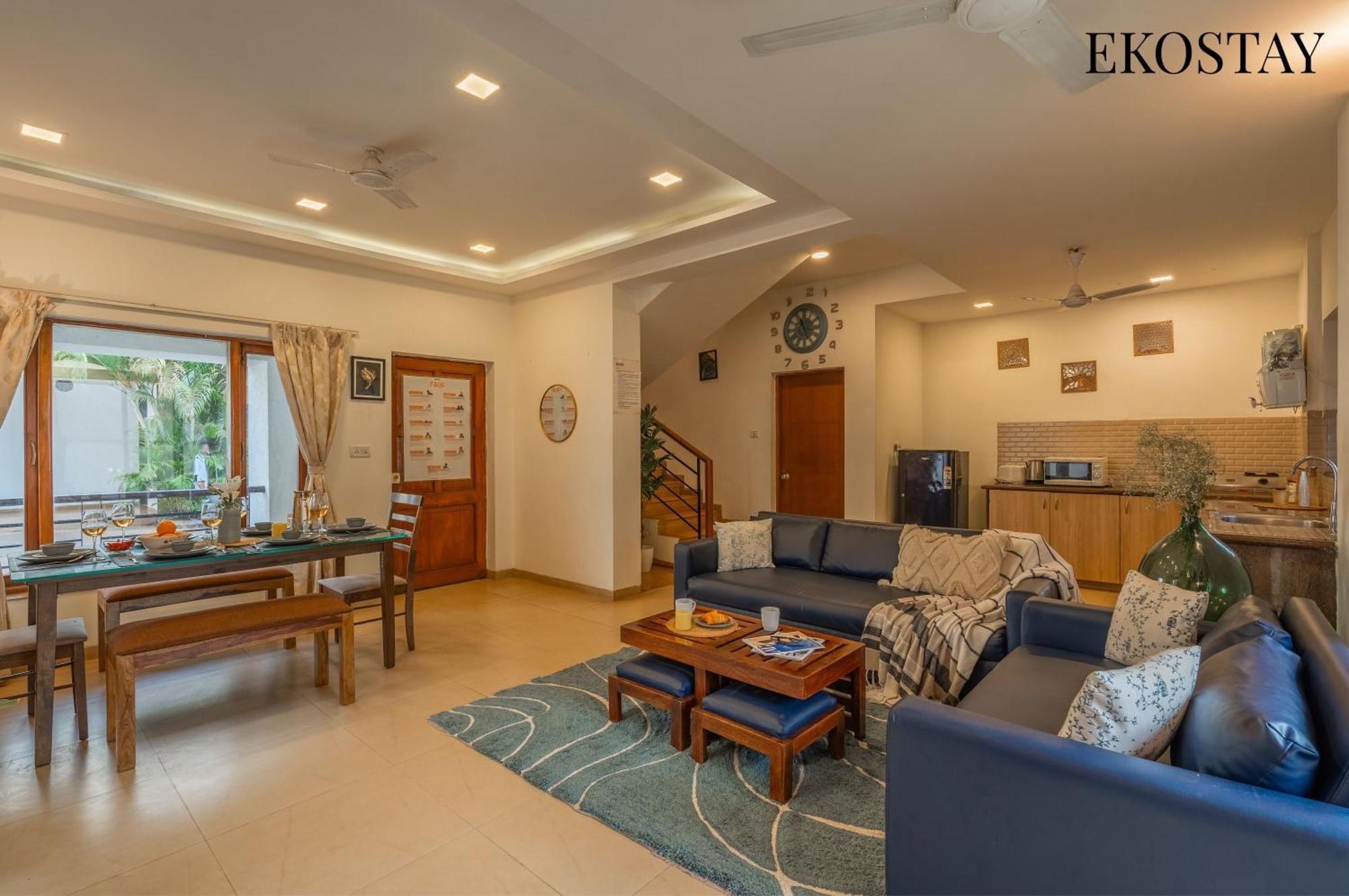 Eko Stay - Solace Villa I Charming Villa Close To Candolim Beach Exteriör bild